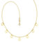 BAFFOS® Plättchen Halskette Damen Gold Rose und Silber - Wasserfester Edelstahl Schmuck Frauen Kette - Goldkette mit Plättchen - Geschenk für Freundin
