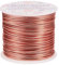 BENECREAT 68m 1.5mm Filo di Alluminio per Gioielli Filo Metallico Colore Rame per Fabbricazione Braccialetti, Pendenti, Artigianato Calibro 15