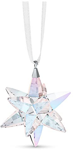 Swarovski, Classic Ornaments Celebrations - 3D Star Small, Mehrfarbig, One Size