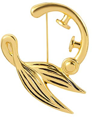 AGOUNOD Broche Anime Violet Evergarden Broche Badge Cosplay Golden Badges Broche Accessoires Accessoires Accessoires Fans Cadeaux Cadeau de Bijoux (Metal Color : XZ1022)