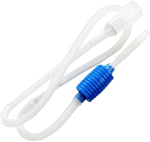 Deft and FashionNettoyeur de gravier d'aquarium Kit de nettoyage de Siphon sous vide de réservoir de poissons pompe de Siphon à main pour le changement d'eau et le nettoyage de sable de filtre