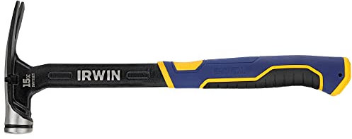 Irwin Tools Irwin Hammer, Max Strike, 15oz High Velocity Steel Hammer (IWHT51015)