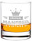 Whiskyglas personalisiert 315 ml Trink-Glas für Scotch, Bourbon und Rum - die Geschenkidee für Männer - passend zum Geburtstag und Vatertag - Wasserglas mit Namen