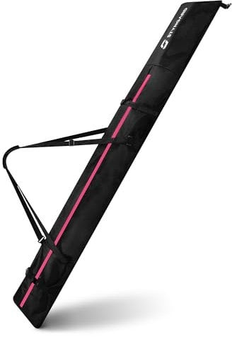 STYNGARD Skitasche mit Rolltop [140 cm bis 200 cm] - Skisack aus robustem Material mit hochwertigen Reisverschlüssen - Ski Bag Modell Helsinki