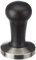 VIA CREMA Kaffee Tamper 58 mm. Siebträger Tamper. Coffee Tamper Made in Italy By Motta (Tamper 58mm, Black) Kaffeemaschine Siebträger Zubehör