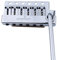 Guyker GG1009A Gitarren-Tremolo-Steg-Saitenabstand, 10,8 mm, mit Messing-Sattel und Messingblock und Feder und Kralle, Pop-In Vibrato-Stange, komplettes Installationsset, Chrom