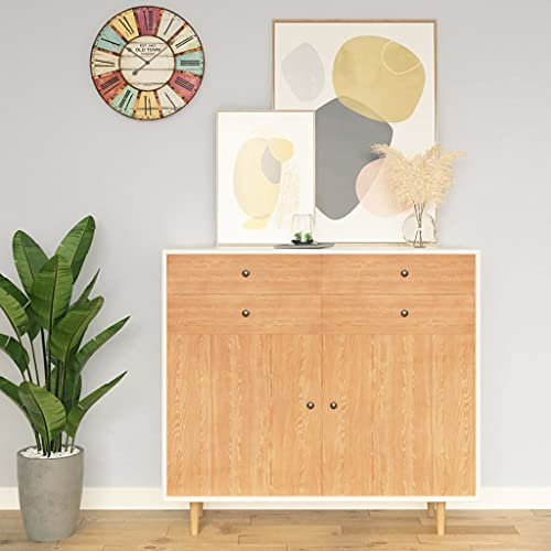 Homgoday Ahorn Selbstklebende Möbelfolie 500 x 90 cm aus PVC, Möbel für Innen und Außen Haus Wohnzimmer
