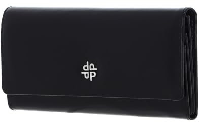 Picard Black Tie Geldbörse aus glattem Rindsleder, in der Farbe: Schwarz, Maße: 19 x 9,5 x 3 cm, 55274T8001