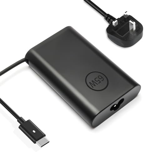 Dell Laptop Charger,65W USB C Laptop Charger for Dell Latitude 5540 5420 7400 5440 7440 3540 5520 7420 5430 7390 7320 5530 7430 3440 7340 5320 7410 7330 7530 XPS 13, Chromebook 3100 Type C Power Cord