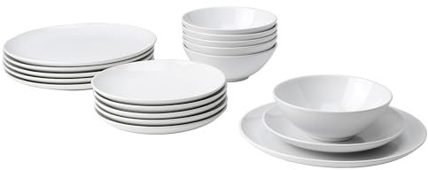 GODMIDDAG Service, 18-teilig, Weiß