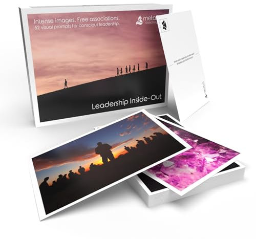 metaFox The deep pictures cards “Leadership Inside-Out” for Conscious Leadership Development & Team Building Tool | 52 Motivational, Reflection, Affirmation & Coaching Cards for Leadership Training