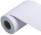 Jodimitty style mat PVC frise murale adhesive 5 mètres x 10cm couleur unie à décoller et à coller cadre décoratif imperméable bordure murale (Blanc)