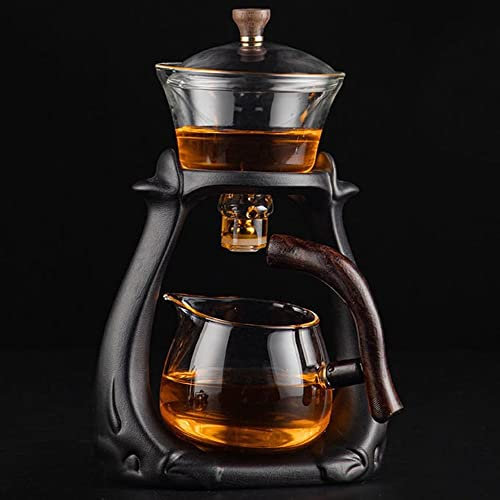 NHEISSCF Gläser, Becher, Kung Fu Tee-Set Teetasse Halbautomatische Teemaschine Hitzebeständig Lazy Creative Gaiwan