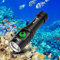 WindFire TS08 Dive Torch Diving Flashlight, Super Bright Scuba Torch Rechargeable with 3 Modes and Power Indicator, IPX8 Waterproof Underwater Light for Snorkeling & Underwater Exploration