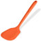 U-Taste Espátula de silicona sólida extralarga: espátula de cocina per uso alimentare resistente al calor 315 ℃, utensilio de cocina de goma antiadherente sin costuras para freír, panqueques (Naranja)
