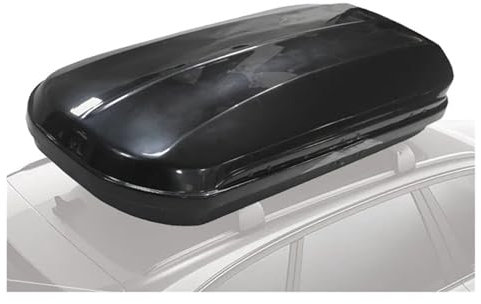 ZRHYRG Dachboxen Universal ABS Kunststoff Single Dual Side 530L Auto Fracht Gepäckträger Lagerung Dach Top Rack Box Dachbox Aufbewahrungstasche