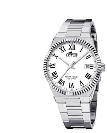 Lotus Mens Stainless Steel Watch with Steel Bracelet 18835/4