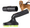 Brosse d'aspirateur pour chien - Outil de toilettage pour animaux de compagnie - Brosse de toilettage pour chien - Accessoire pour machine de toilettage - Aspirateur professionnel doux pour le