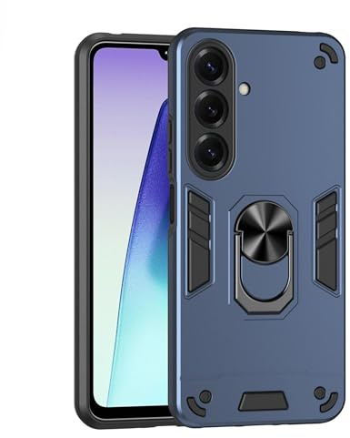 Handy Hülle Magnet Ring für Samsung Galaxy S26 Stoßfest Kamera Schutz Blau