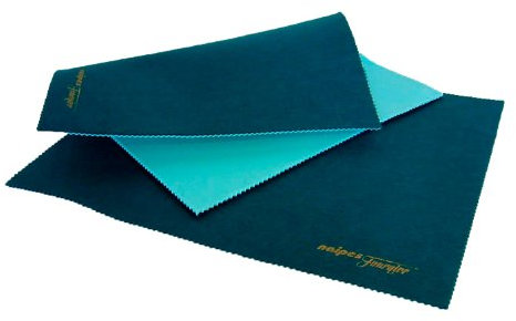 Fournier, 126003, Kartenspiel-Tischdecke, Kartenspiel-Auflage, aus Vlies, Unterseite gummiert, Maße: 45 x 0,3 x 50 cm, Farbe: grün