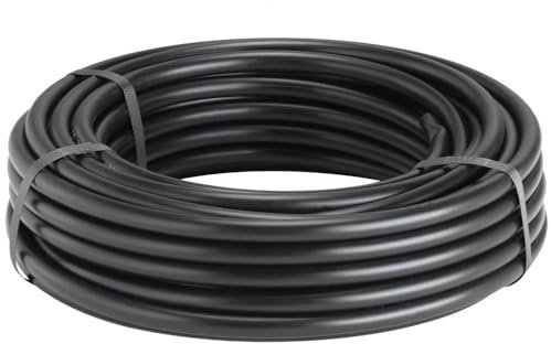 Verlegerohr 1/2” - 25 m Claber, schwarzes PE-Rohr