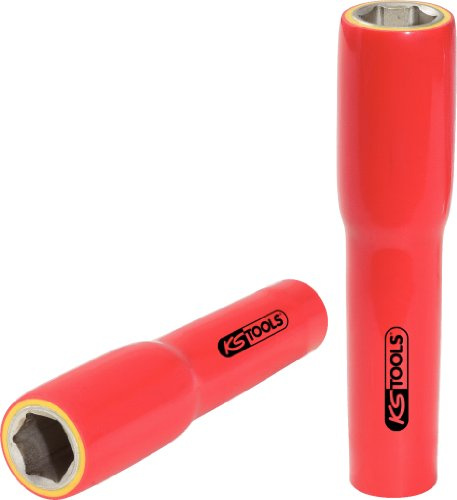 KS Tools 117.1378 1/2 Stecknuss mit Schutzisolierung, XL, 30mm, 145mm