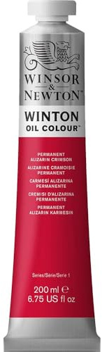 Winsor & Newton Winton Oil Colour Permanent Alizarin Crimson 200 ml