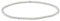 Silverly Frauen 925 Sterling Silber poliert Tiny 2 mm Korn Kugel Elastic Stretch Armband