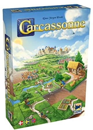 Carcassonne - Grundspel | Brädspel För Vuxna och Familjen | Strategi | Svenska | Danska | Norska | Ålder 7+ | 2-5 Spelare