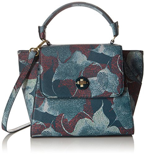 Oilily OililyOES6582 Damen Henkeltaschen 24x16x21 cm (B x H x T), Blau (AQUAMARINE 727)