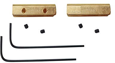 MYIW Thumb bar knives thumb stud,pack of 2 sets - 1 (brass)