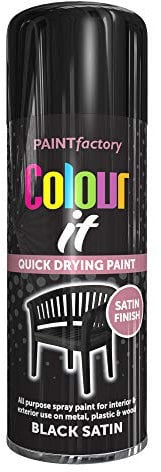 Colour It Black Satin, 400 ml