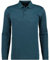 RAGMAN Herren Softknit-Polo mit Brusttasche, Langarm Dunkelgrün-357, XL
