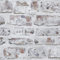 Arthouse ArtiSTICK White Washed Wall Peel and Stick Self Adhesive Wallpaper 6m Long - Great for Upcycling Furniture - Cabinets Kitchen Drawers Shelves - Peel & Stick 300204