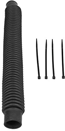 Alomejor Tauchen Runder Wellschlauch Lange Lebensdauer Tauchen Gewellter Inflatorschlauch für Tarierweste Jacket Sidemount BCD B(19in)