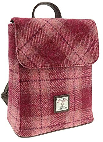 Glen Appin OF SCOTLAND Harris Tweed Bauchrucksack LB1213, Lb1213-col103 Pink, S