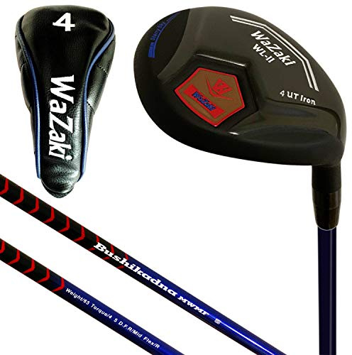 Japan WaZaki Single Hybrid Iron USGA R A Rules Golf Club with Cover