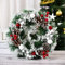 Weihnachtskranz Künstliche Weihnachtstürkranz Weihnachtsmann Türkranz Elch Adventskranz Haustür Dekoration Weihnachtsdeko Kranz Für Wand Baum Weihnachtsfeier Einkaufszentren Schaufenster