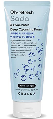 ORJENA Oh-refresh Soda & Hyaluronic Deep Cleansing Foam 180 ml