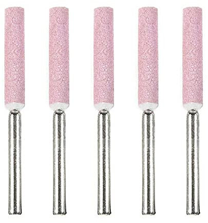 SPORTARC 10 Stück/Set 3 x 4,8 mm Kettensägenschärfer Schleifstein Feile Kettensägen Schärfwerkzeug