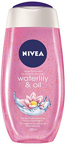 NIVEA Waterlily & Oil - Gel de ducha (12 unidades, 250 ml)