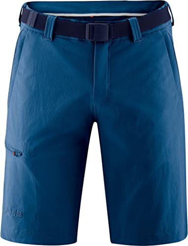Maier Sports M Huang Blau - Vielseitige schnell trocknende Herren Bermudashorts, Größe 48 - Farbe Deep Cerculean