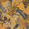 Papier peint jungle jaune tendance pour salon | Tapisserie jaune & verte motif feuille | Papier peint tropical motif végétal
