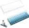 ZIYOU LANG KC01 Acrylic Clear Transparent Keyboard Cover(11.5*4.1*1.14’’) with Dustproof Waterproof Anti-hit Anti-cat Protective Case for 60% Small Layout 61Key 64Key 68Key Mechanical Gaming Keyboard