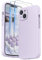 SURPHY Compatible with iPhone 14 Case with Screen Protector, Liquid Silicone Protection for Each Lens Shockproof Thickened Rubber Cover for iPhone 14 6.1 inch 2022, Lilac