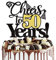 Xsstarmi 1 Packung Cheers to 50 Years Cake Topper Black Glitter Fifty Years Old 50th Birthday Cake Pick Dekorationen für 40. Geburtstag Hochzeit Jahrestag Party Supplies