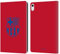 Head Case Designs Offizielle FC Barcelona Rot Wappen Muster Leder Brieftaschen Handyhülle Hülle Huelle kompatibel mit Apple iPad 10.9 (2022)