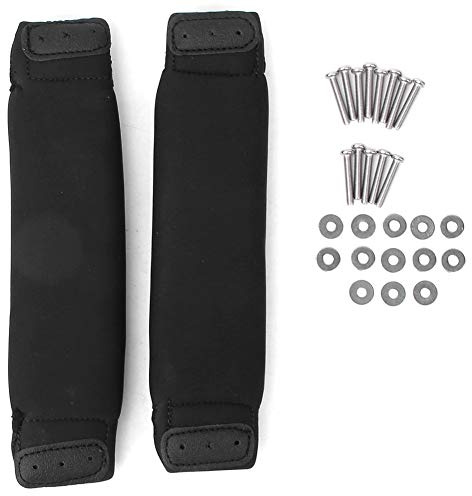 Mrisata Fußschlaufen Kiteboard, Kiteboard-Fußschlaufen, Surf-Fußschlaufe, Schwarz, Solide, Fest Kiteboard-Surfen, Kitesurfen, Surfbrett, Kiteboard-Fußschlaufen, Windsurfen,