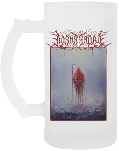 And I Return To Nothingness Lorna Shore Glas Bier Becher Tasse Glass Beer Mug Cup