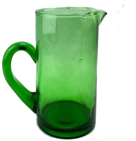 brocca caraffa marocchina in vetro beldi'